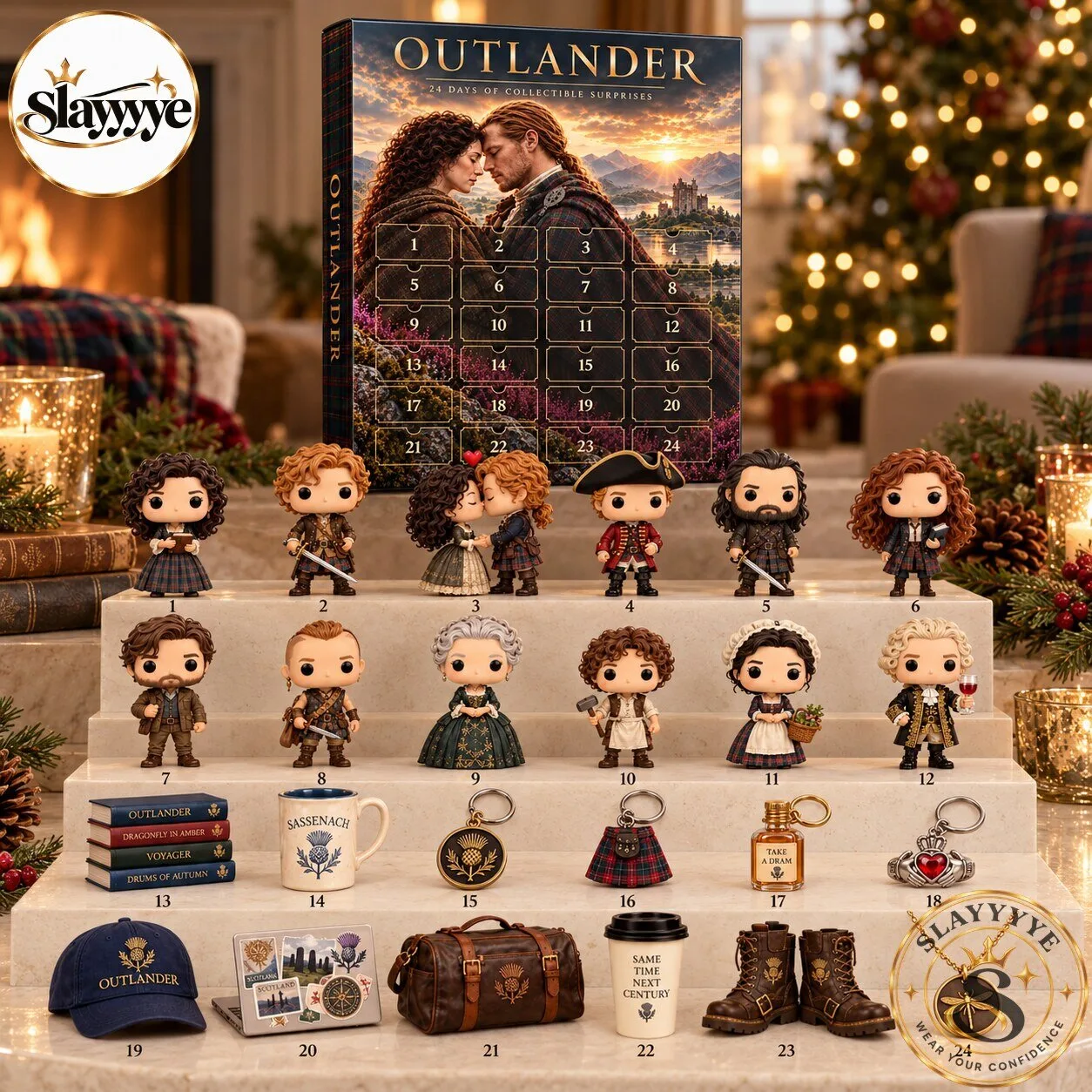 Outlander Advent Calendar 24 Days of Collectible Surprises