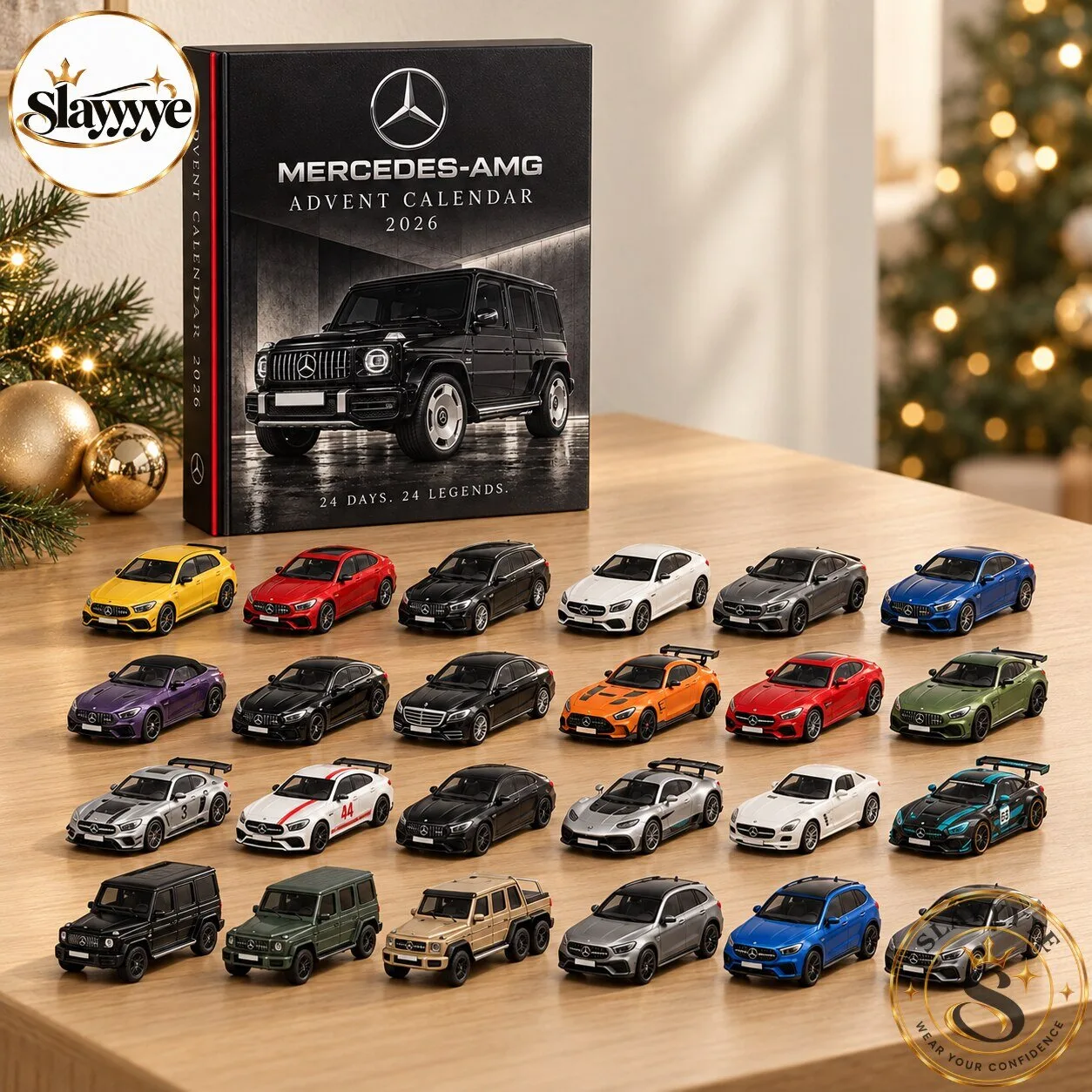 Mercedes AMG Advent Calendar 2026 24 Days 24 Legends