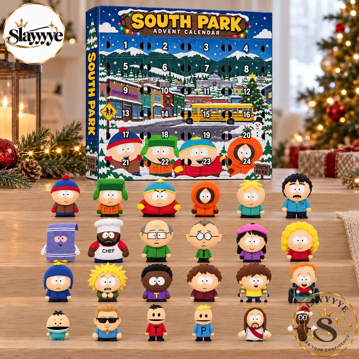 South Park Christmas Countdown Calendar 2026 with 24 Surprises